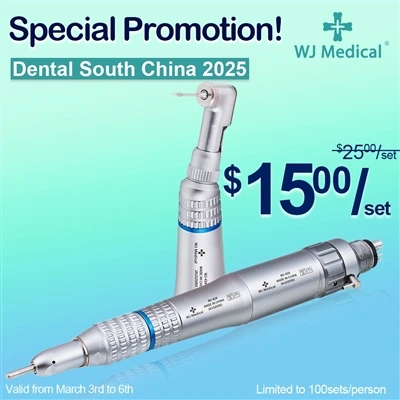 Il set di manipoli a bassa velocità esterna dentale porterà 2025Guangzhou Den...